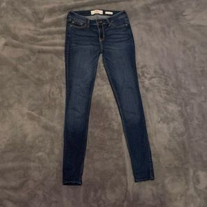Dark Washed Hollister Jeans